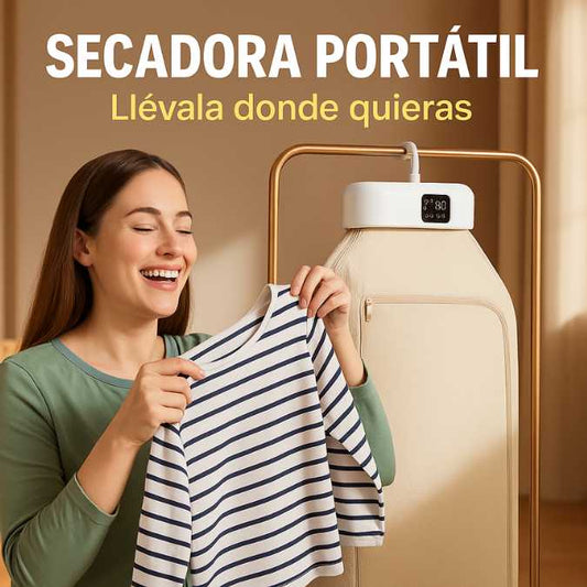 Secadora De Ropa Portátil  – ¡Tu ropa seca en minutos, sin importar dónde estés!